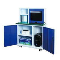 SPC-116 보관함 장금장치 PC 캐비닛 슬라이드선반 이동식