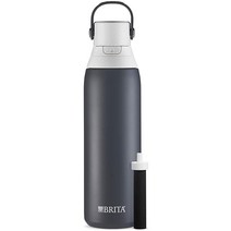 Brita 스테인리스 스틸 정수 필터 병 카본 591.4 ml 1개