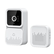 스마트 인터폰 m6 비주얼 도어 벨 무선 초인종 wifi hd 카메라 나이트 비전 인터콤 음성 변경 ulookatuya app 홈 보안 초인종, 울루카 앱