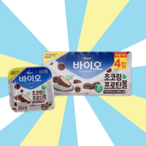매일바이오 초코링프로틴볼 요구르트 130g 4입