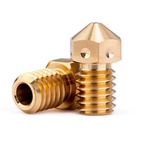2pcs 3D Printer M6 Brass V6 Nozzle 3.0mm for V5 V6 Hotend Titan Aero extruder Ultimaker 2+ Extende, 1, 2pcs 0.4mm