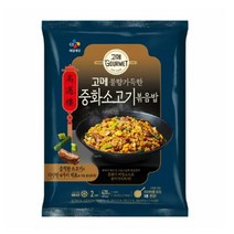 CJ더마켓 탕비실 업소용 식당용 PC방 탑티어 고메 중화소고기볶음밥 간편식 컵밥 국밥 냉동밥 솥밥 점심 도시락 420G, 45개