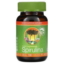 Nutrex Hawaii Pure Hawaiian Spirulina 500 mg 100 Tablets, 1000mg