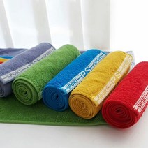 RT 쿨샵 순면 스포츠타올 국내제작 수건 헬스타올 30수, 선택:레드