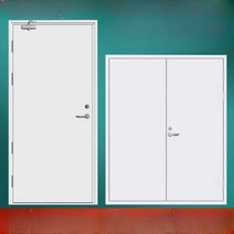 단열방화문 지하 창고 회사 주차장 단열판넬 안전문, (1580x2080)A급(방화패키지), 1개