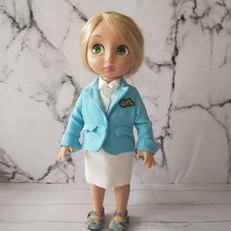 디즈니베이비돌옷 대한항공유니폼, A 스타일 옥색자켙