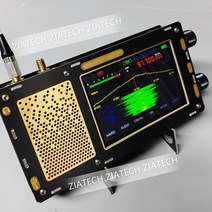 전자측정 V3 말라카이트 라디오 듀얼 안테나 최신 버전 1.10D 말라히트-DSP 스테레오 휴대용 3 차 SDR 수, 01 Dual Atenna 110D