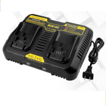 디월트 호환 듀얼 배터리 충전기 10.8V 20V 리튬 이온, 1개