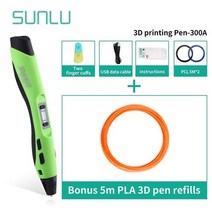 3디펜 3d 3D 인쇄 펜, sl-300a-5.1-그린