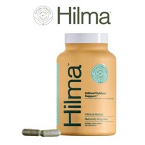 힐마 쐐기풀 머위 추출물 버터버 스피루리나 분말 머위 사이너스 서포트 Hilma 비건 120캡슐