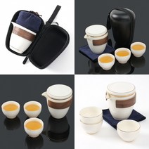 골드B 3인 휴대용다도세트 휴대용다구 캠핑다도세트