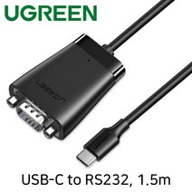 Ugreen U-70612 USB2.0 Type C to RS232 시리얼 컨버터