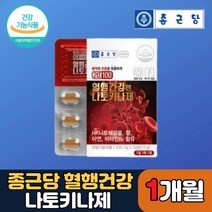 국산 식약처 종근당 나토키나제 혈전용해 나토키나아제 나또 낫도 낫또 혈소판 영양제 혈행 건강 낫토 정