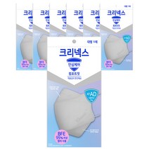 크리넥스 컴포트핏 KF-AD 비말차단마스크 대형1매입 x 25개, 1개, 화이트