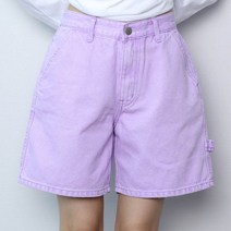 파스텔 피그먼트 하프 팬츠