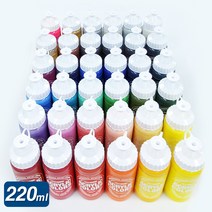 칼라뱅크비비드 예전 아크릴물감 낱색 220ml DIY 채색, 울트라마린