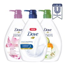 도브 바디워시 950ml x3개 (3종 택3) - 딥플리 950ml, 딥플리 950ml/아보카도 950ml/아보카도 950m