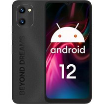 [해외] 언락폰 자급제폰 UMIDIGI Cell Phone G1 MAX Android12 Unlocked Smartphone Dual Sim 4G LTE, Starry Black, one option, 블랙