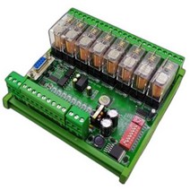 Modbus RTU 입력 출력 모듈 4-64채널 스위치 통신장치, DC24V 12개 입력NLKI12