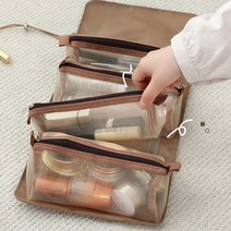 대용량 화장품 파우치 메이크업 브러쉬 가방 여행용 백