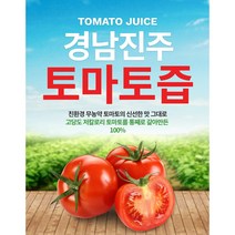 진주 토마토즙 (무농약 25포)