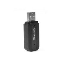 Kebidu-미니 USB 블루투스 5.0 수신기 무선 어댑터 AUX 오디오 컴퓨터 자동차 플레이어 스피커용, Black