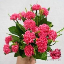 미니퐁퐁국화 미니팜팜 핑크/조화장식 인테리어조화