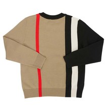[버버리키즈] 아이콘 스트라이프 인타르시아 DUSTIN SWEATER 8051736 A7029 키즈 울 스웨터 (성인착용가능)