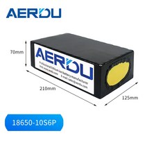 고카트 운반용 전동카트 AERDU 18650 리튬 배터리 팩 전기 자전거 스케이트보드 휠체어 골프 카트용 30A BMS 36V 42V 9Ah324Wh