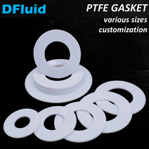 PTFE 가스켓 BSPP 플랜지 위생 실린더 플랫 링 5 6 8 10 12 15 18 20 30 mm 압력 게이지 개, 114 ID 85mm x OD 95mm_01 2MM