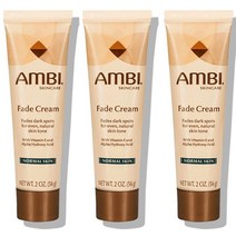 3팩 새 제품 Ambi 페이드 크림 일반 스킨 라이트너 다크 스팟 블리처 온스 EX/3+