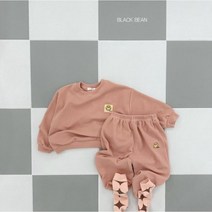 [블랙빈] 마일드세트 아기옷 등원룩 데일리룩 상하복