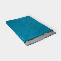 VANGO 영국 반고 엠버 더블 본디 블루 침낭 사각침낭, 1개