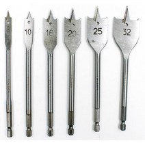 목재 타공 전용 스페이드 비트 목공드릴나비 빗트 얕은보링용, 목공드릴나비 22mm NO.75641