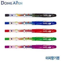 P/I_:미피 향기중성펜 (0.38 0.5mm) 1타 (12개묶음) : FL063443+VRL, 0.5mm 파랑38