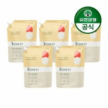 1300K 아름다운세제 에이포레 fresh herb 리필 1000ml 5개, 단품