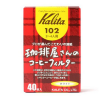 칼리타 102 필터, 40매, 3개