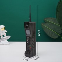 90년대핸드폰 장식 클래식 모형 빈티지 전화기, 01.블랙