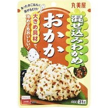 마루미야 혼합 와카메 오카카 31g 조미료, 1개