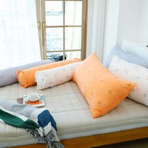 국내제작 프린팅 캐릭터 마이크로원단 바디필로우 등쿠션 3컬러, 바디필로우-베이지