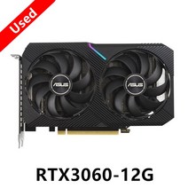 외장그래픽카드 오리지널 ASUS RTX 3060 12GB GPU TUF RTX3060 Ti 8GB 비디오 카드 GTX Nvidia HDMI 그래, 01 3060 12GB