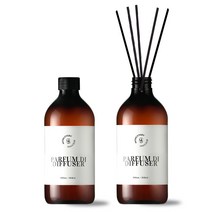 [1+1] 몽때리 두세르 대용량 디퓨저 실내 방향제 리필 500ml 2개, 시트러스라벤더