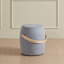 엘린까사 루비 아쿠아텍스 손잡이 원형스툴, 그레이