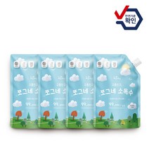 애구애구 강아지 오줌냄세제거 탈취제 살균소독제 리필2000ml(7% 할인), 4개, 500ml