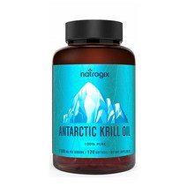 Natrogix (미국직송)Natrogix Antarctic 크릴오일 1500mg 120정 1병, 1개, 1개입