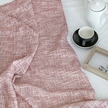 까사베르데 유리엘 선염면 홑이불, 레드