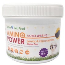 아미노 파워영양제 시니어앤 글루코사민 200g 애견