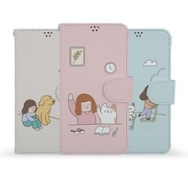 [Hidi] 갤럭시J7 2016 (J710) / 코지 소울메이트 사피아노 다이어리 케이스, 티타임, 선택옵션