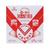 크라운 빅파이 마시멜로 (10gx12입)총222g, 1개