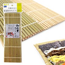 일본 대나무 김발 24x24 (김밥발 김밥말이 김밥싸기 김밥말기 도시락 소풍 C-4615), C-4615